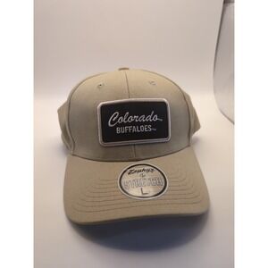 Colorado Buffaloes Baseball Cap Large‎ Stretch Gold And Black Zhats